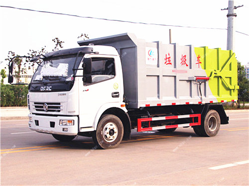 國五東風凱普特掛桶對接式垃圾車