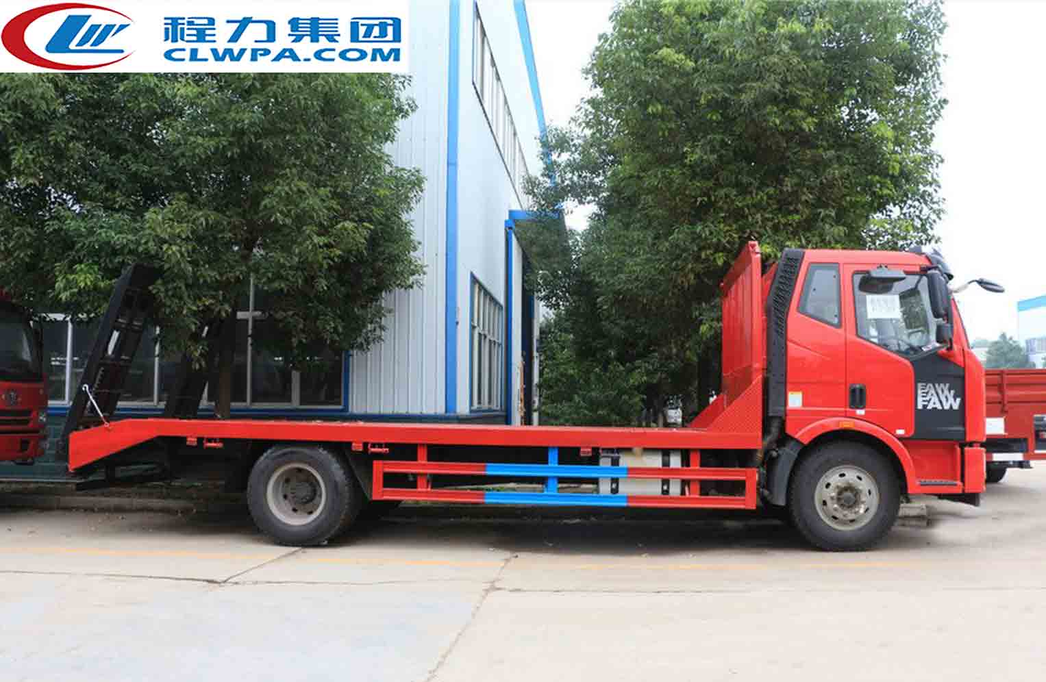 【國五】解放J6單橋平板車