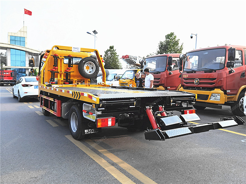 重汽豪沃藍牌一拖二清障車 重汽豪沃藍牌一拖二清障車