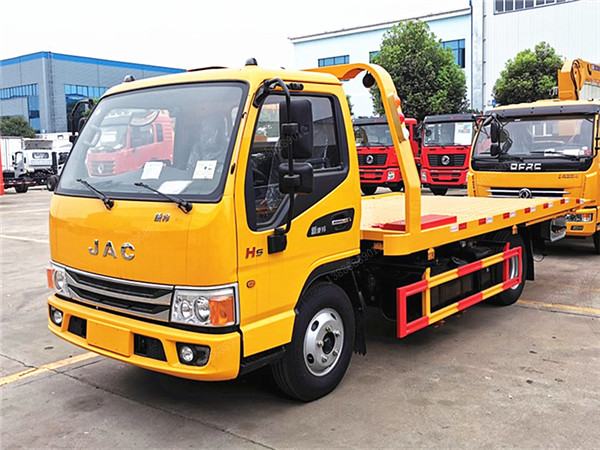 江淮康玲藍牌一拖二清障車