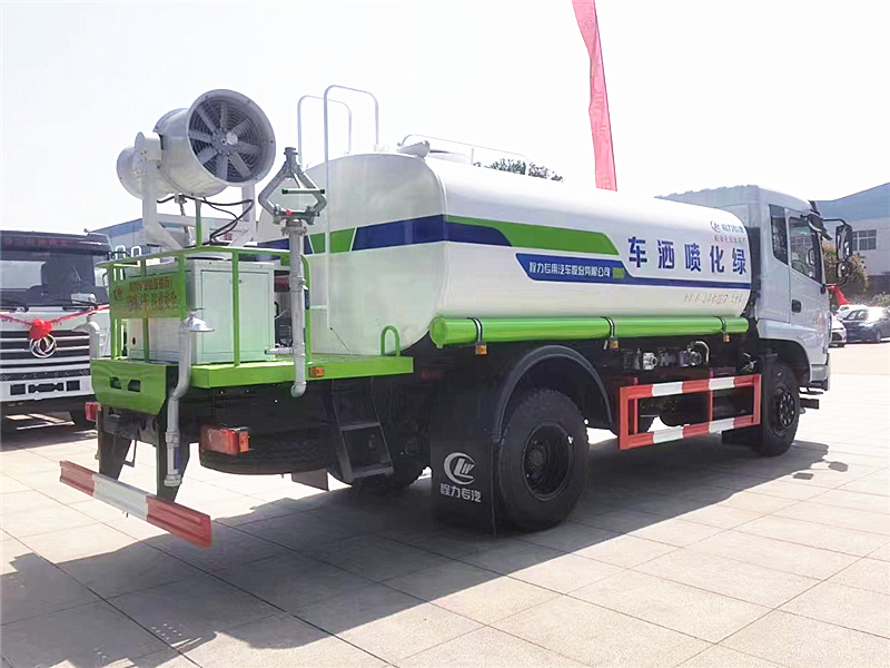 國(guó)六東風(fēng)華神F5霧炮灑水車